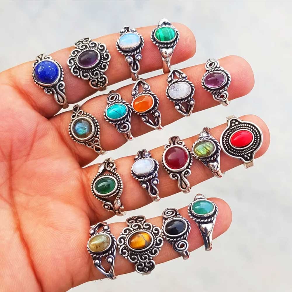 Assorted Crystal Handmade Ring